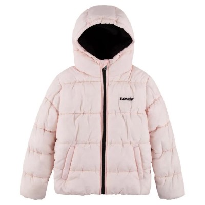 яке,детски,якета,и,палта,levi's®,solid boxy fit puffer,jacket,pink