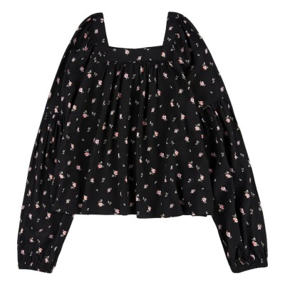 тениска,детски,тениски,levi´s,®,woven,long,sleeve,t,shirt,black,(black)