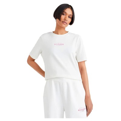 тениска,дамски,тениски,tommy,hilfiger,reg,new,branded,ess,short,sleeve,t,shirt,white,(ecru)