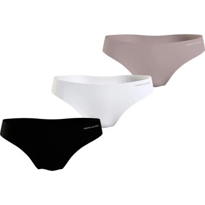 дамско,бельо,дамски,бикини,и,танкини,tommy,hilfiger,uw0uw03872,thong,3,units,multicolor,(black,white,misty,blush)