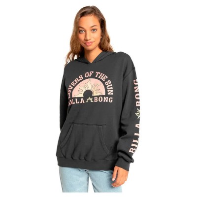 блуза,дамски,блузи,billabong,sun,lovers,sweatshirt,black