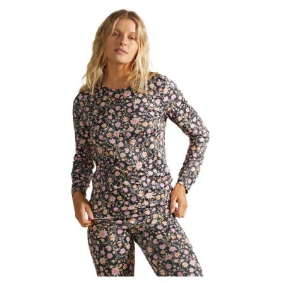 тениска,дамски,тениски,billabong,warm,up,tech,long,sleeve,t,shirt,multicolor,(off,black)