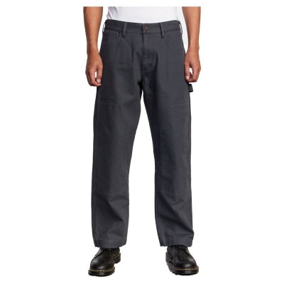 панталони,мъжки,панталони,rvca,chainmail,pants,grey