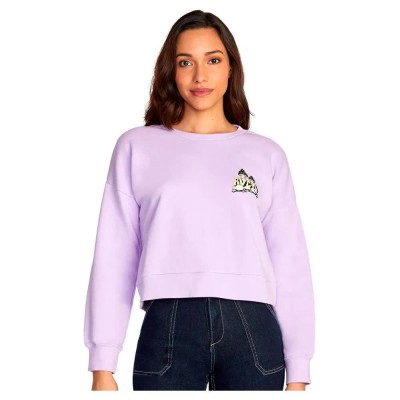 блуза,дамски,блузи,rvca,mycelium,sweatshirt,purple,(lavender)