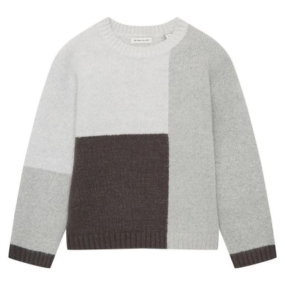 блуза,детски,блузи,tom,tailor,1033866,sweater,grey,(middle,grey,mélange)