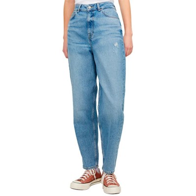 дънки,дамски,панталони,jack,&,jones,lisbon,mom,cr4022,high,waist,jeans,blue,(medium,blue,denim)
