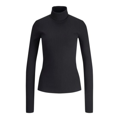 тениска,дамски,тениски,jack,&,jones,fan,rib,noos,jjxx,long,sleeve,high,neck,t,shirt,black,(black)