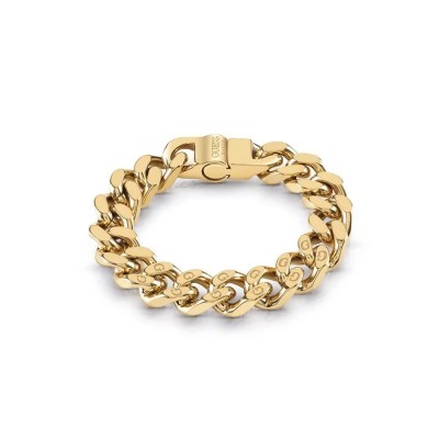 бижутерия,guess,14,mm,curb,4dc,g,engr,bracelet,golden,(gold)