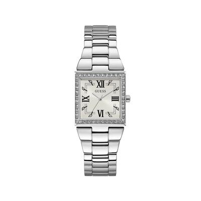 часовник,часовници,guess,chateau,woman,watch,silver,(silver)
