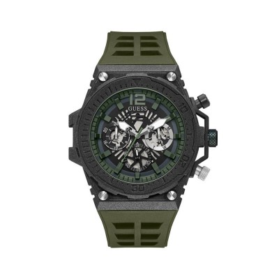 часовник,часовници,guess,exposure,watch,green