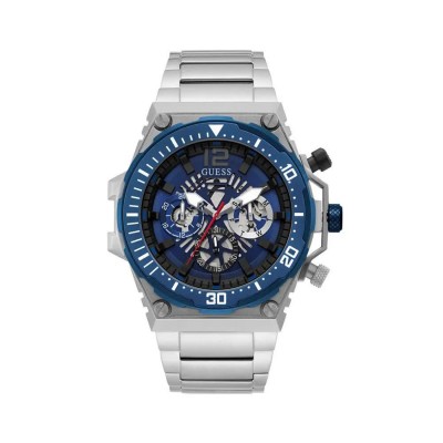 часовник,часовници,guess,exposure,watch,silver