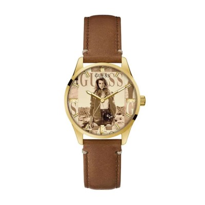 часовник,часовници,guess,g,icon,woman,watch,brown,(brown)