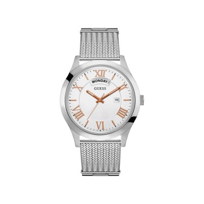 часовник,часовници,guess,gents,metropolitan,watch,silver