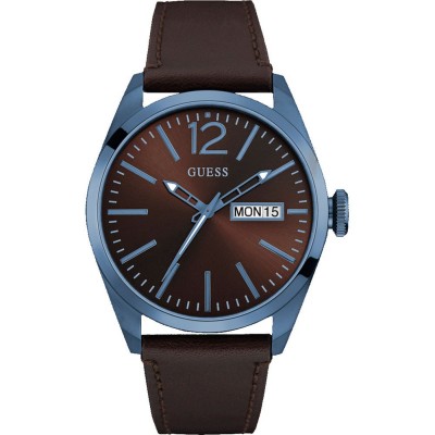 часовник,часовници,guess,gents,vertigo,watch,brown