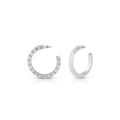 бижутерия,guess,hoops,don´t,lie,jube01498jwrht,earrings,silver