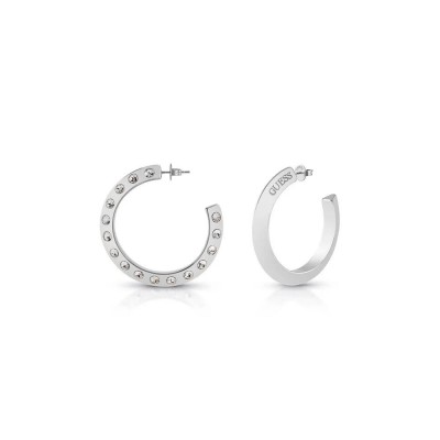 бижутерия,guess,hoops,don´t,lie,jube01498jwrht,earrings,silver,(silver)