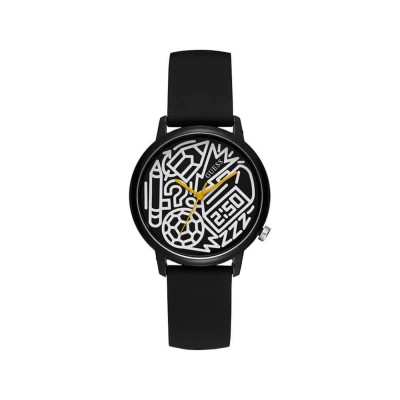 дамски,часовник,часовници,guess,ladies,time,to,give,woman,watch,black,(black)
