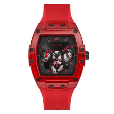 часовник,часовници,guess,phoenix,watch,red,(red)