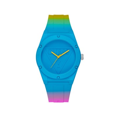 часовник,часовници,guess,retro,pop,watch,blue