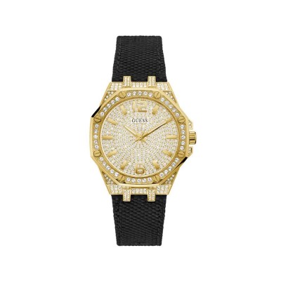 часовник,часовници,guess,shimmer,woman,watch,black,(black)