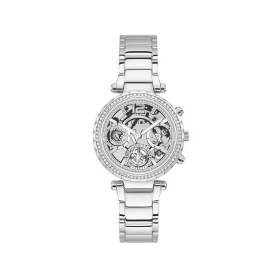часовник,часовници,guess,solstice,woman,watch,silver,(silver)