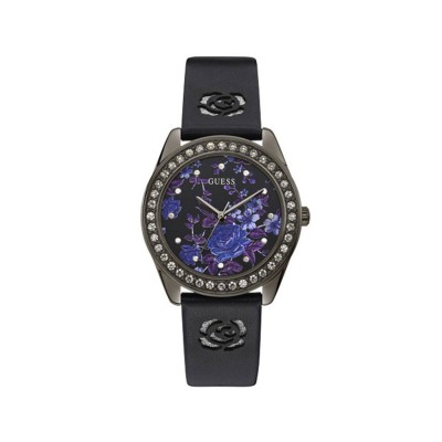 часовник,часовници,guess,violet,watch,black
