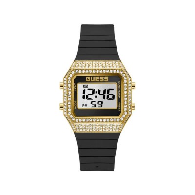 часовник,часовници,guess,zoom,woman,watch,black,(black)