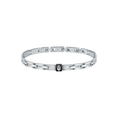 бижутерия,maserati,jm420atk04,22cm,bracelet,silver