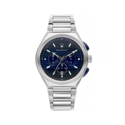 часовник,часовници,maserati,triconic,43mm,watch,silver