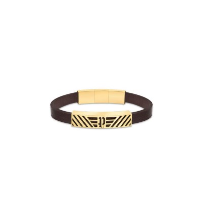 бижутерия,police,peagb2211703,bracelet,brown