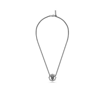 бижутерия,police,peagn2212101,necklace,black,(black)