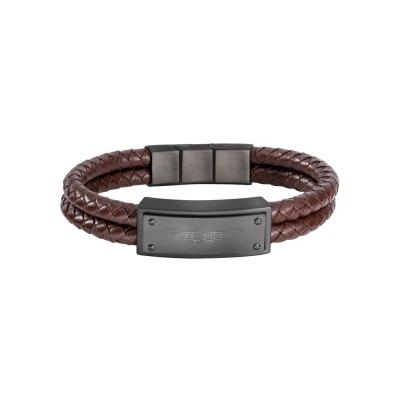 бижутерия,police,pejgb2009032,bracelet,brown