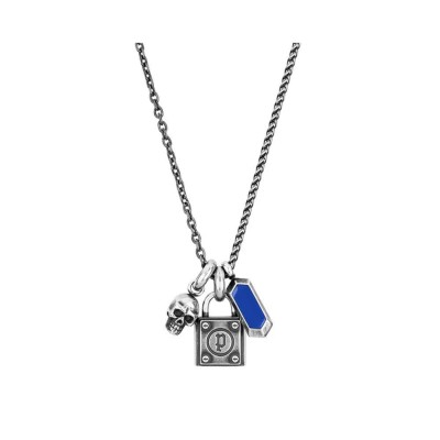 бижутерия,police,pejgn2009011,necklace,blue,(blue)