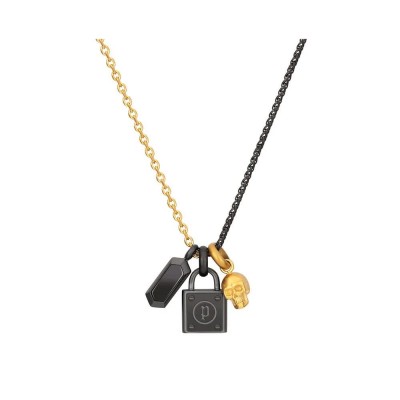бижутерия,police,pejgn2009012,necklace,grey,(gray)