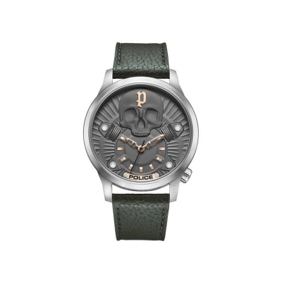 часовник,часовници,police,pewja2227703,watch,green,silver,(black)