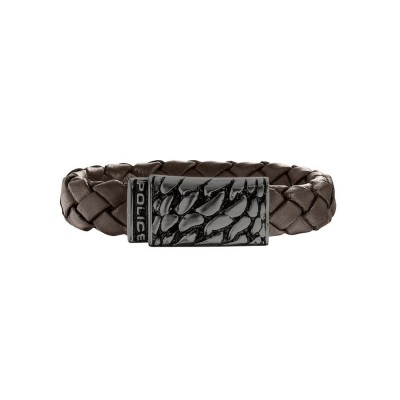 бижутерия,police,s14ahw03b,bracelet,brown