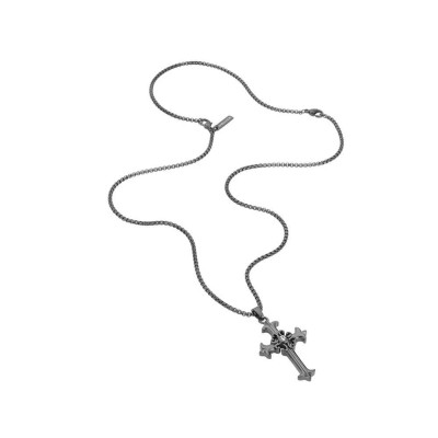 бижутерия,police,s14wa08p,necklace,black