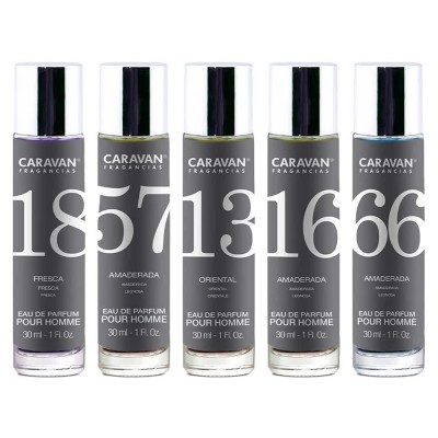 мъжки,парфюми,caravan,nº13,16,18,57,66,parfum,clear,(multicolor)