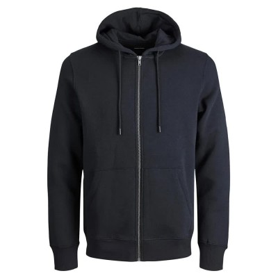 блуза,мъжки,пуловери,jack,&,jones,star,basic,full,zip,sweatshirt,black
