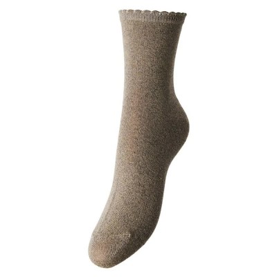 чорапи,дамски,чорапи,pieces,sebby,glitter,long,socks,deep,lichen,green,(brown)