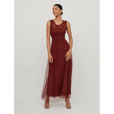 рокля,дамски,поли,и,рокли,vila,lynnea,long,dress,red