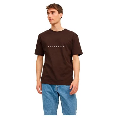 тениска,мъжки,тениски,jack,&,jones,copenhagen,short,sleeve,t,shirt,seal,brown,(brown)
