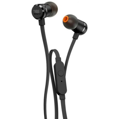 слушалки,слушалки,jbl,t290,earphones,black,(black)