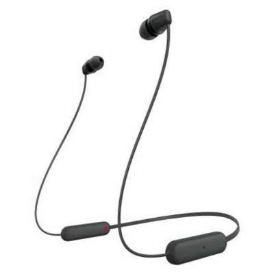 слушалки,слушалки,sony,wl,c100,wireless,earphones,black
