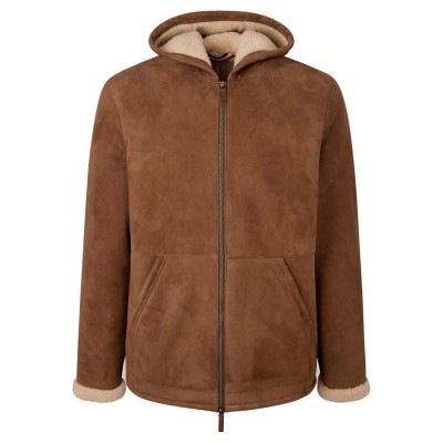 яке,мъжки,якета,façonnable,shear,bomber,jacket,brown,(stowe)