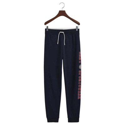 анцуг,детски,панталони,gant,d1,crest,shield,sweat,pants,black,(evening,blue)