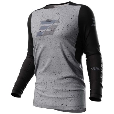 блуза,с,дълъг,ръкав,мъжки,тениски,дамски,тениски,shot,speck,long,sleeve,jersey,grey,(speck,black,grey)