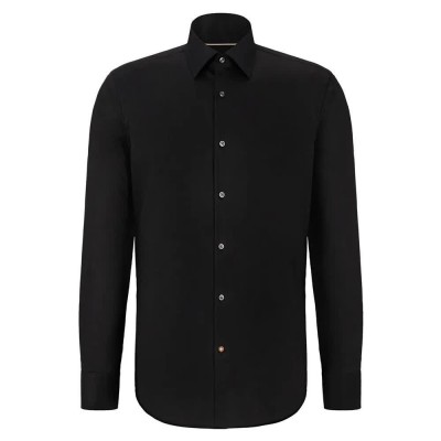 риза,с,дълъг,ръкав,мъжки,ризи,boss,joe,kent,long,sleeve,shirt,black,(black)