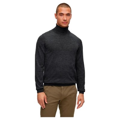 блуза,мъжки,пуловери,boss,musso,10241489,high,neck,sweater,black,(black)