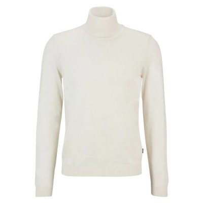 блуза,мъжки,пуловери,boss,musso,10241489,high,neck,sweater,black,(open,white)